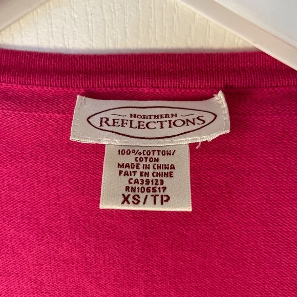 90's Northern Reflections Ruffle Cardigan - Picture 3 of 7